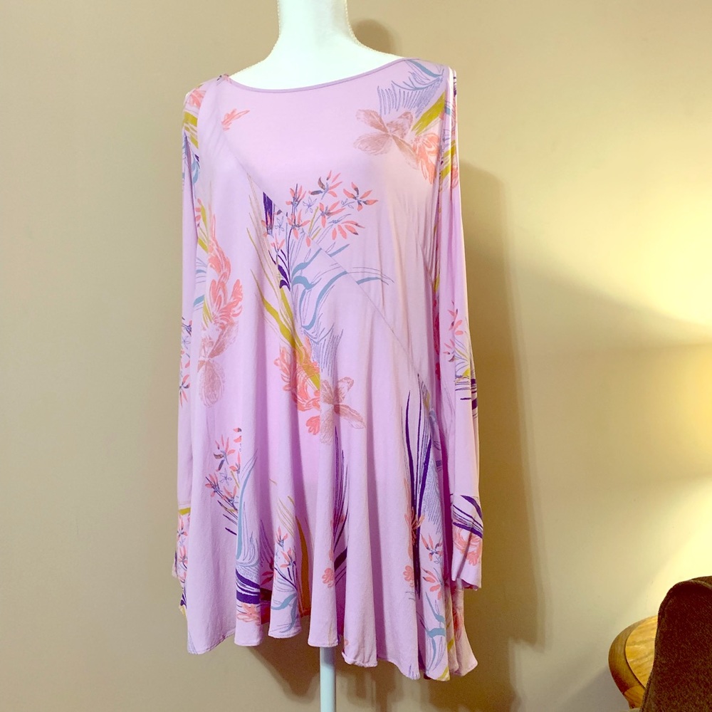 Free People floral tunic dress - Picture 3 of 9